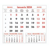 Maxi Calendar De Birou 2024 - Editura Crime Scene Press