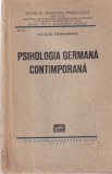 Nicolae Margineanu - Psihologia germana contimporana (1930)