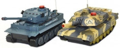 Set de Tanc cu telecomanda - German Tiger vs Abrams RTR 1:24 foto