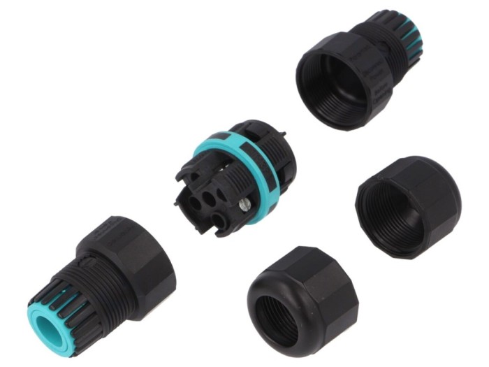 Conector alimentare AC 450V, 32A