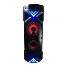 Boxa Portabila elSales, ELS-ZQS-6201, cu Bluetooth, Telecomanda, Microfon, USB, Lumini LED