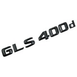 Emblema GLS 400d pentru spate portbagaj Mercedes, Negru