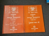 ELEMENTE DE ANALIZA MATEMATICA CLASA A XII A MIRCEA GANGA 2 VOLUME