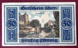 Germania notgeld 50 pfennig 1921 HANNOVER **
