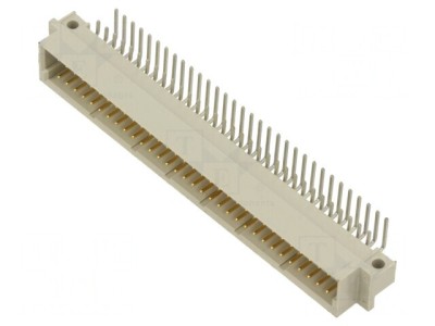Soclu DIN 41612 tip C tată 64 pini THT 90&amp;deg; foto
