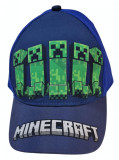 Sapca ORIGINAL, Minecraft, Creeper Army, reglabila, 5-12 ani !!, 52, 54