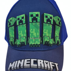 Sapca ORIGINAL, Minecraft, Creeper Army, reglabila, 5-12 ani !!