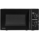 Cuptor cu microunde Toshiba MWP-MM20PBK, 20l, Control mecanic, 700W, 5 nivele putere, Iluminare LED, Negru