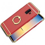 Husa Samsung Galaxy A5 2017 Luxury Red Plated Fine Touch MyStyle Protectie 3in1 Anti-zgarieturi Eleganta