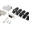 Conector D-Sub HD 15 pini 45&deg; lipire