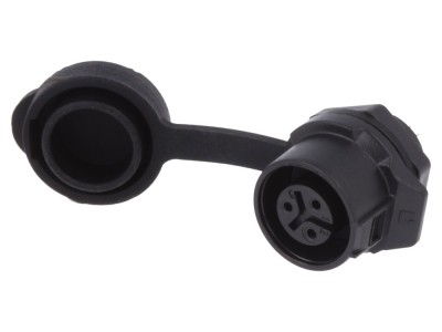 Conector Circular Mamă 3-PIN Aurit foto