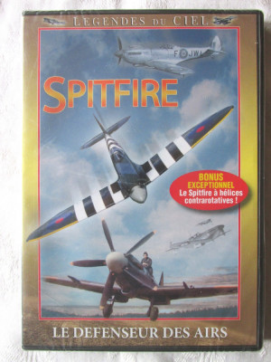 LEGENDES DU CIEL: &amp;quot;SPITFIRE&amp;quot;, Avion de lupta - DVD In limba franceza foto
