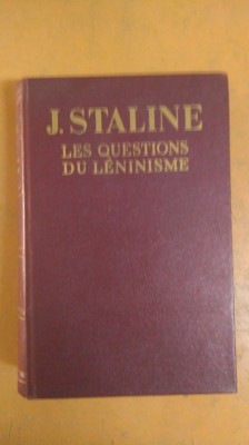 J. Staline, Les Questions du Leninisme, Moscou 1949 041 foto