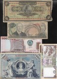 Set 5 bancnote de prin lume adunate (cele din imagini) #333, Europa