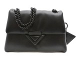 Geanta ALDO neagra, SOFTPUFF 008, din piele ecologica