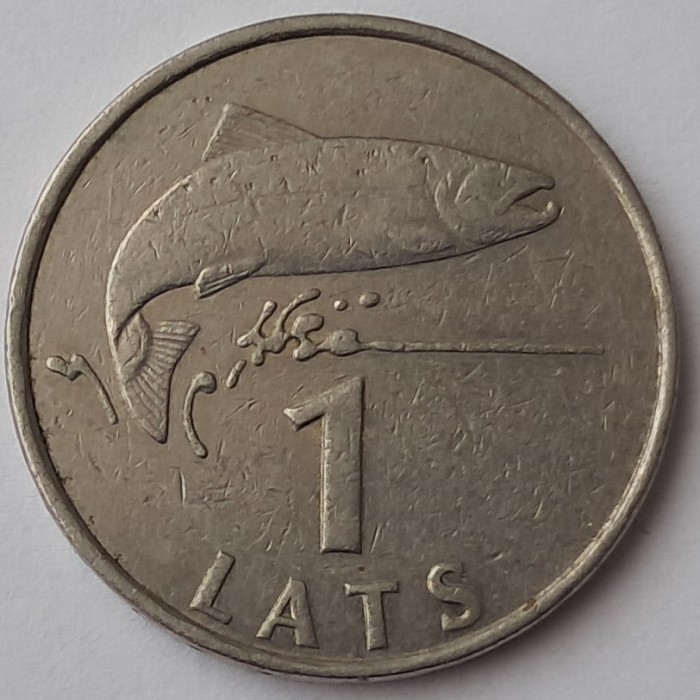 Letonia, 1 Lats 1992