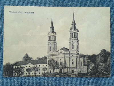 472 - Biserica Manastirea Maria Radna Lipova Arad / carte postala necirculata foto