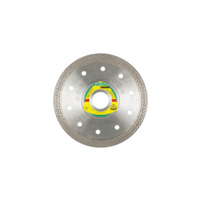DT 900 FP disc diamantat de debitare, 125 x 1,4 x 22,23 mm 1,4 x 10 mm, danturare profilata, Klingspor 331040 foto
