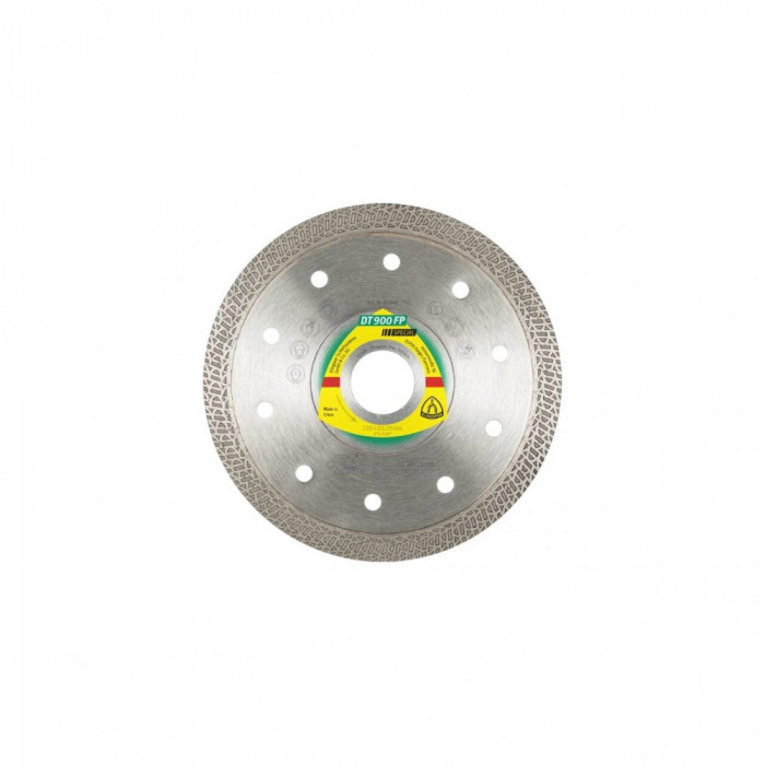 DT 900 FP disc diamantat de debitare, 125 x 1,4 x 22,23 mm 1,4 x 10 mm, danturare profilata, Klingspor 331040