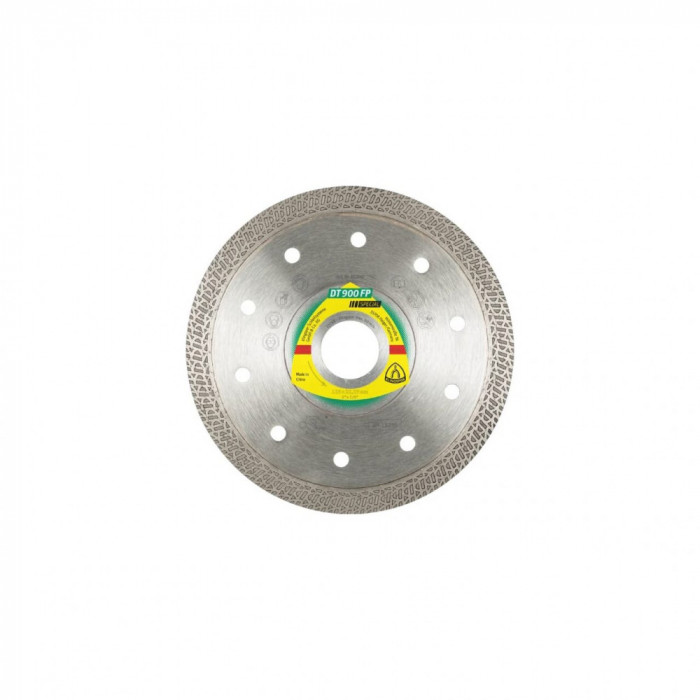 DT 900 FP disc diamantat de debitare, 115 x 1,4 x 22,23 mm 1,4 x 10 mm, danturare profilata, Klingspor 331039