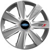 Set 4 Capace Roti GTX Gri R14, Pentru Ford, Autohelix MSA