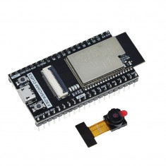 Modul ESP32-WROVER cu camera OV2640 cu Wi-Fi, Bluetooth pentru Arduino si Python foto