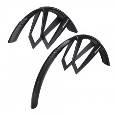 Set Aparatori Noroi Polisport G-Mud - 28 Inch, Negru Ultimate FactoryBikes
