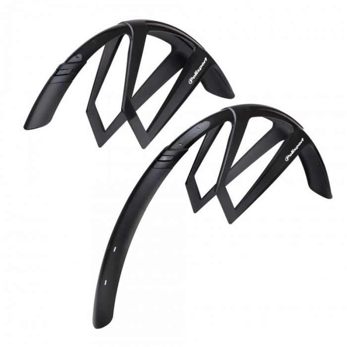 Set Aparatori Noroi Polisport G-Mud - 28 Inch, Negru Ultimate FactoryBikes