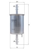 MAHLE KL 573 filtru combustibil