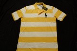 Tricou Barbati 6XL Polo Ralph Lauren Dungi Bumbac Guler Rosu Emblema Brodata