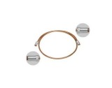 Conducta frana cupru cu niplu diametru 4,75 mm, filet exterior plin, Grosime perete 0,9 mm, filet M10x1/M10x1, lungime 650 mm