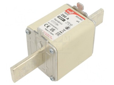 Siguranță NH2 250A 690VAC 550VDC Argintie foto
