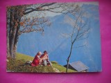 HOPCT 20122 PICKNICK IN BRAUNWALD IN 1959 -STAMPILA / TIMBRU -ELVETIA -CIRCULATA