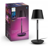 Cumpara ieftin Lampa LED RGB Philips Hue Go, Bluetooth, cu acumulator, 6W, 530 lm, lumina alba