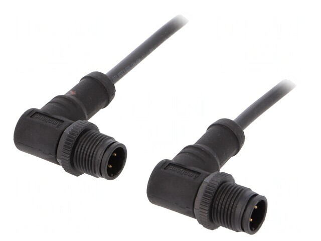 Cablu senzori automatizări 4 PIN M12-M12 1m