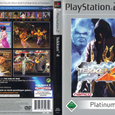 Joc PS2 TEKKEN 4 Platinum PlayStation 2 de colectie retro