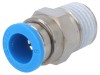 Racord Push-In Simplu 0,95-6 Bar Garnitură Cauciuc NBR QS