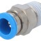 Racord Push-In Simplu 0,95-6 Bar Garnitură Cauciuc NBR QS