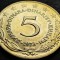 Moneda 5 DINARI / DINARA - RSF YUGOSLAVIA, anul 1973 *cod 1990 = luciu batere