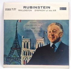 Cesar Frank / Wallenstein / Rubinstein - Pano Concerto no.2 / Synmphonic Variations NM / VG+ vinil LP disc RCA UK muzica clasica