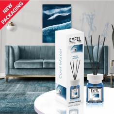 Odorizant camera cu betisoare, aroma ocean 120 ml,Eyfel