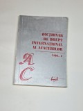 Cumpara ieftin Dicționar de drept internațional al afacerilor, Vol. I &ndash; Aut. Mircea N. Costin, Ed. Lumina Lex, 1996