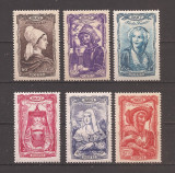 Franta 1943 - Timbre de caritate - Coafuri, MNH, Nestampilat