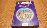 DICTIONAR ROMAN-LATIN - LATIN-ROMAN - Alexandru Andrei - Editura Regis, 575 p.