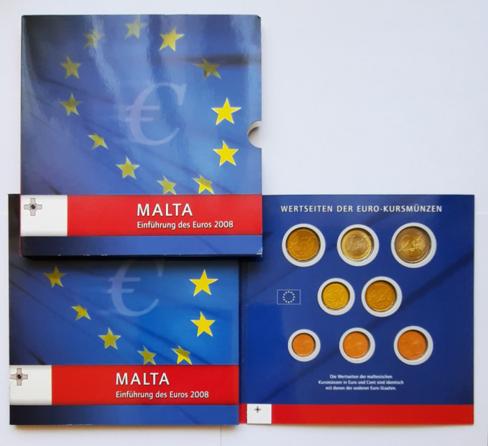 Set monede euro, Malta, 2008 - A 3477