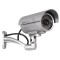 Camera supraveghere falsa dummy camera, ABS, 2 baterii AAA, Alb