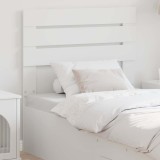VidaXL Tăblie cap cu headboard Alb 100 cm Lemn compozit 888221