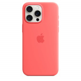 Cumpara ieftin Husa de protectie Apple Silicone Case cu MagSafe iPhone 15 Pro Max, Guava