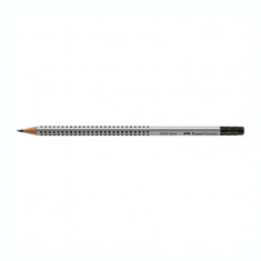 Creion grafit HB cu radiera cu grip 2001 Faber Castell 117200