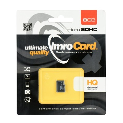 Card MicroSD 8GB (Clasa 10) IMRO foto